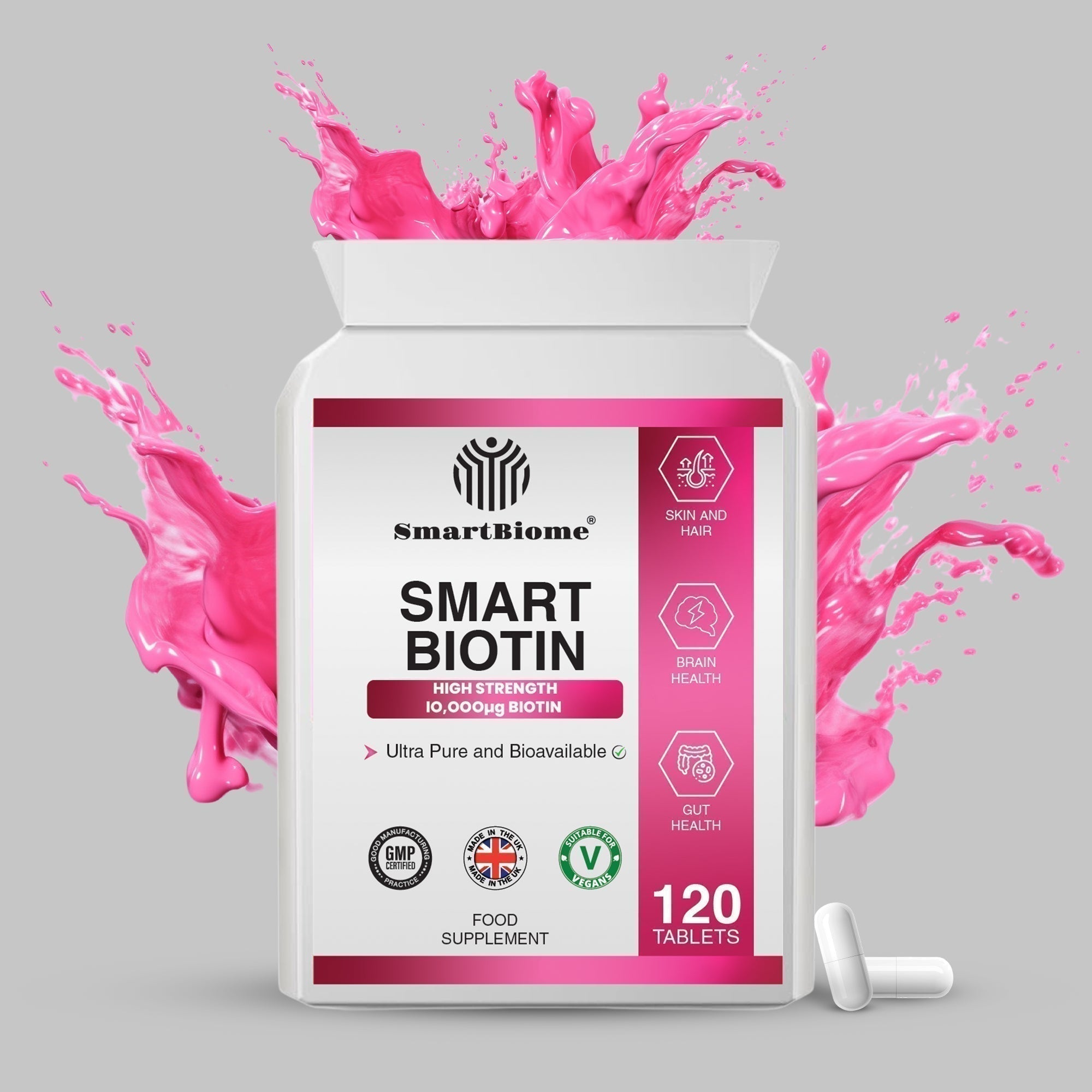 Smart Biotin Does Far More Than Just Improve Your Skin and Hair, It Also Boosts Brain Energy and Gut Microbiome Health